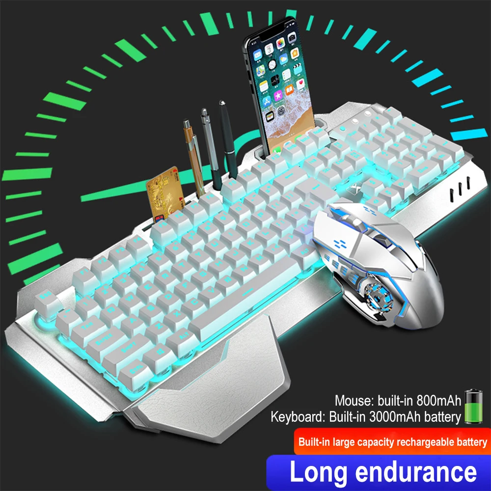 K680 Rechargeable 2.4G wireles - Gaming Keyboard Mini ulasan dan harga