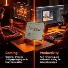 AMD Ryzen 7 5700X3D Gaming CPU - Amd Cpu Ryzen 7 ulasan dan harga