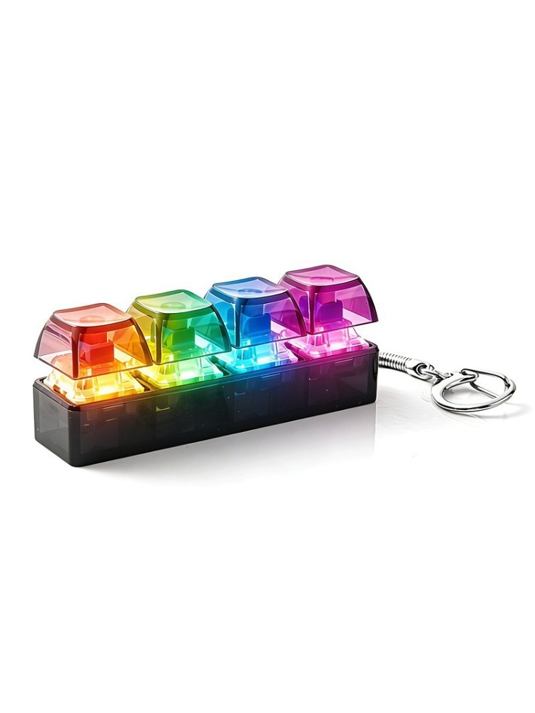 Light Up 4 Keys Finger Keyboar - Gaming Keyboard Test ulasan dan harga