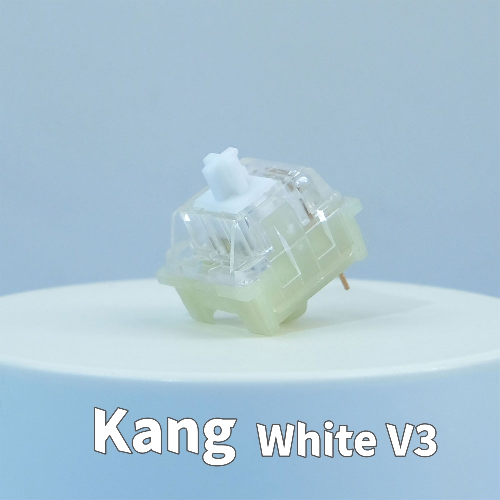 KTT Kang White V3 Switches Mec - Gaming Keyboard Hot Swappable ulasan dan harga
