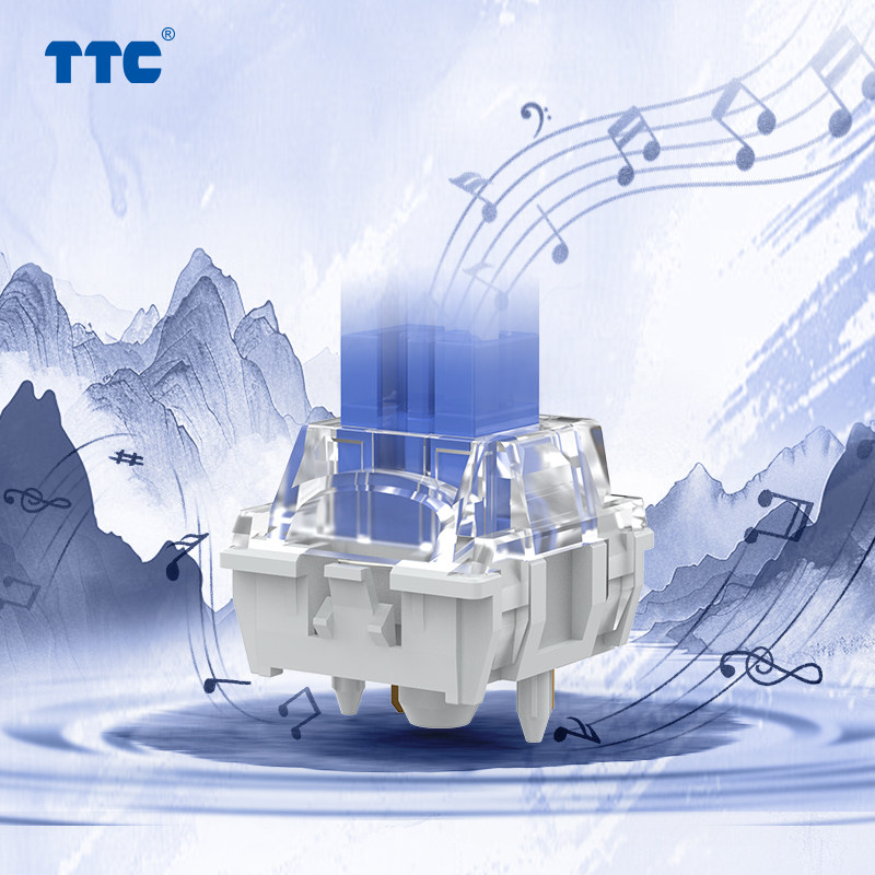 KTT Kang White V3 Switches Mec - Gaming Keyboard Hot Swappable ulasan dan harga