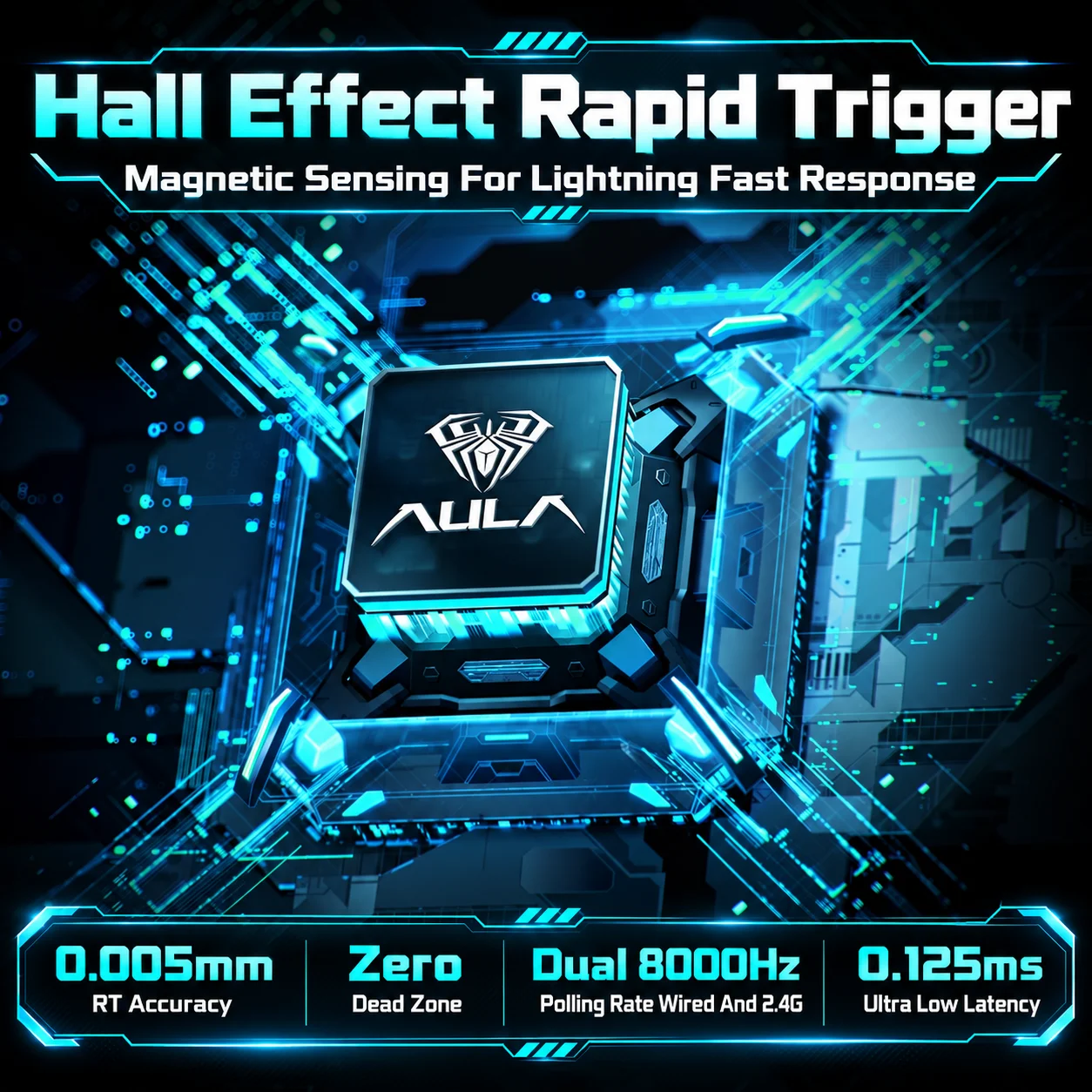 AULA Hero68 XS Hall Effect Gam - Gaming Keyboard No Rgb ulasan dan harga