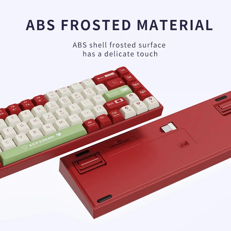 AJAZZ AK680 Mechanical Keyboar - Gaming Keyboard Hot Swappable ulasan dan harga