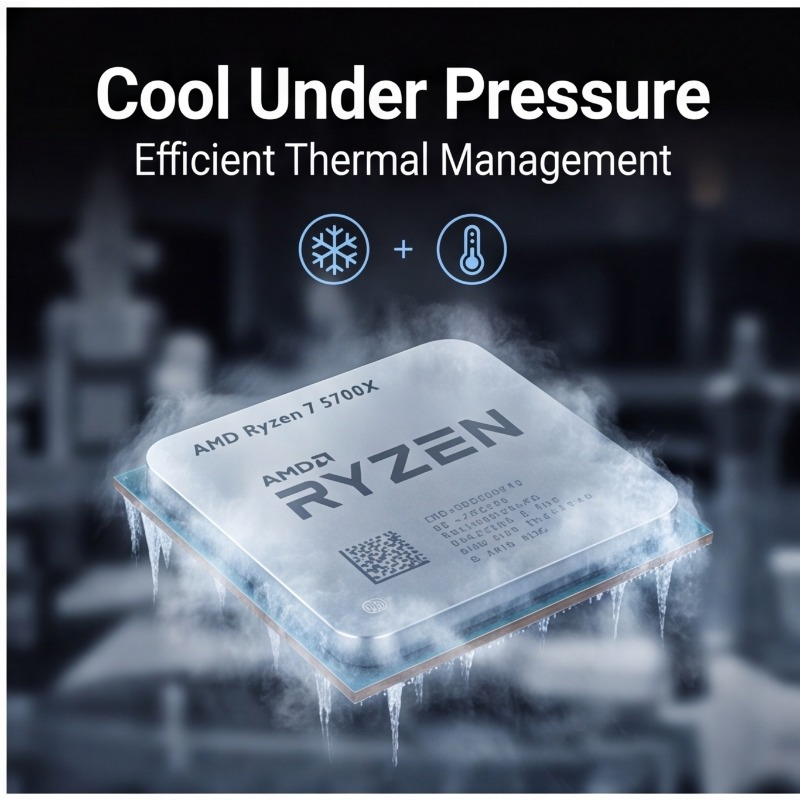 AMD Ryzen 7 5700X Processor 8- - Amd Cpu Ryzen 7 ulasan dan harga