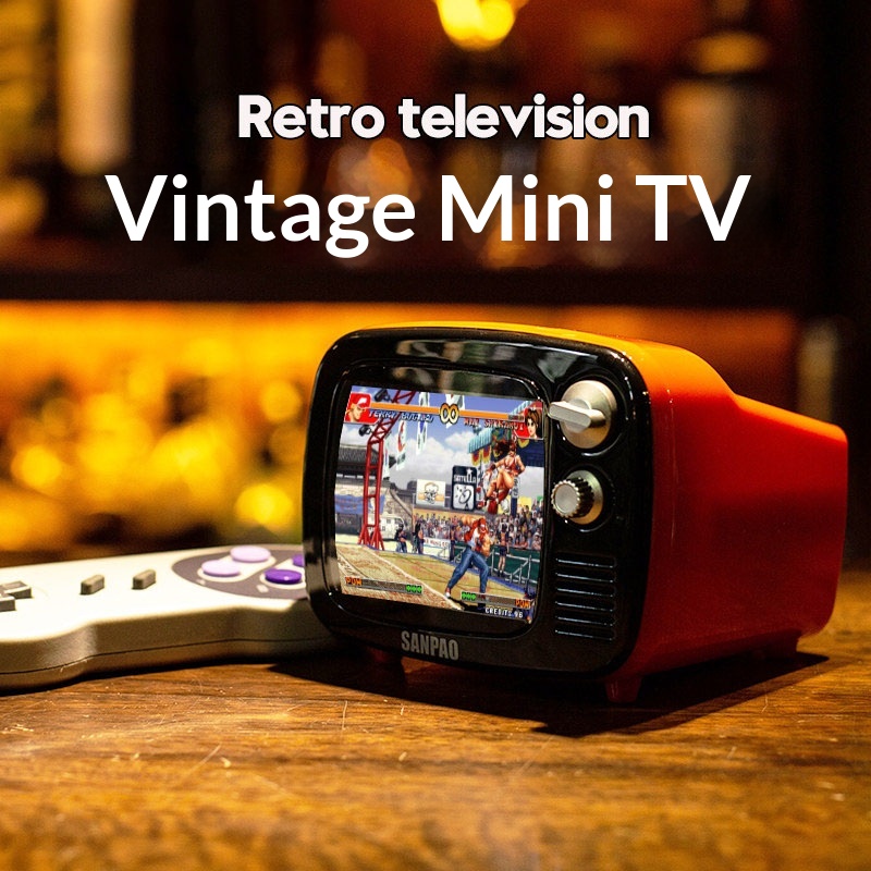 Retro Gaming Mini Tv Table Pai - Gaming Keyboard Mini ulasan dan harga