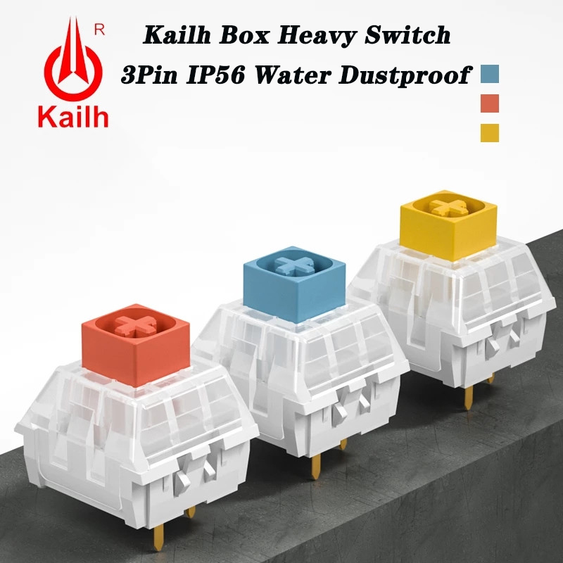 Kailh BOX Mx Switches White Re - Keyboard Gaming Blue Switch ulasan dan harga