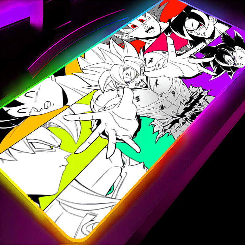 RGB Mouse Pad Dragon Ball Trun - Gaming Keyboard No Rgb ulasan dan harga