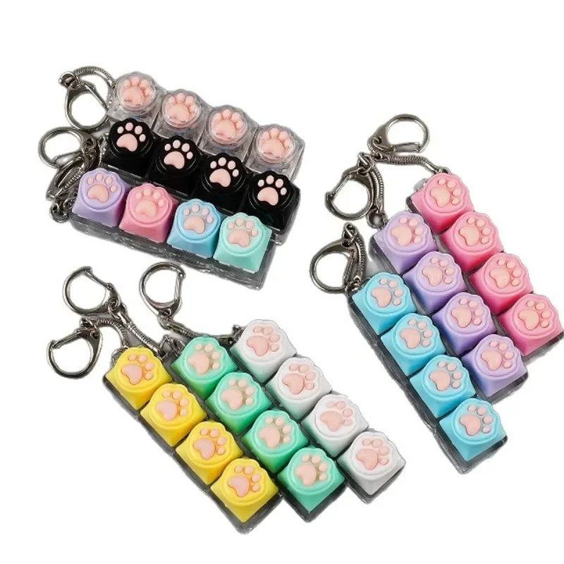 Four Key Cat Paw Button Decomp - Gaming Keyboard Test ulasan dan harga