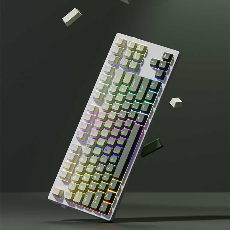 Green Grape Double Shot PBT Ke - Gaming Keyboard No Rgb ulasan dan harga