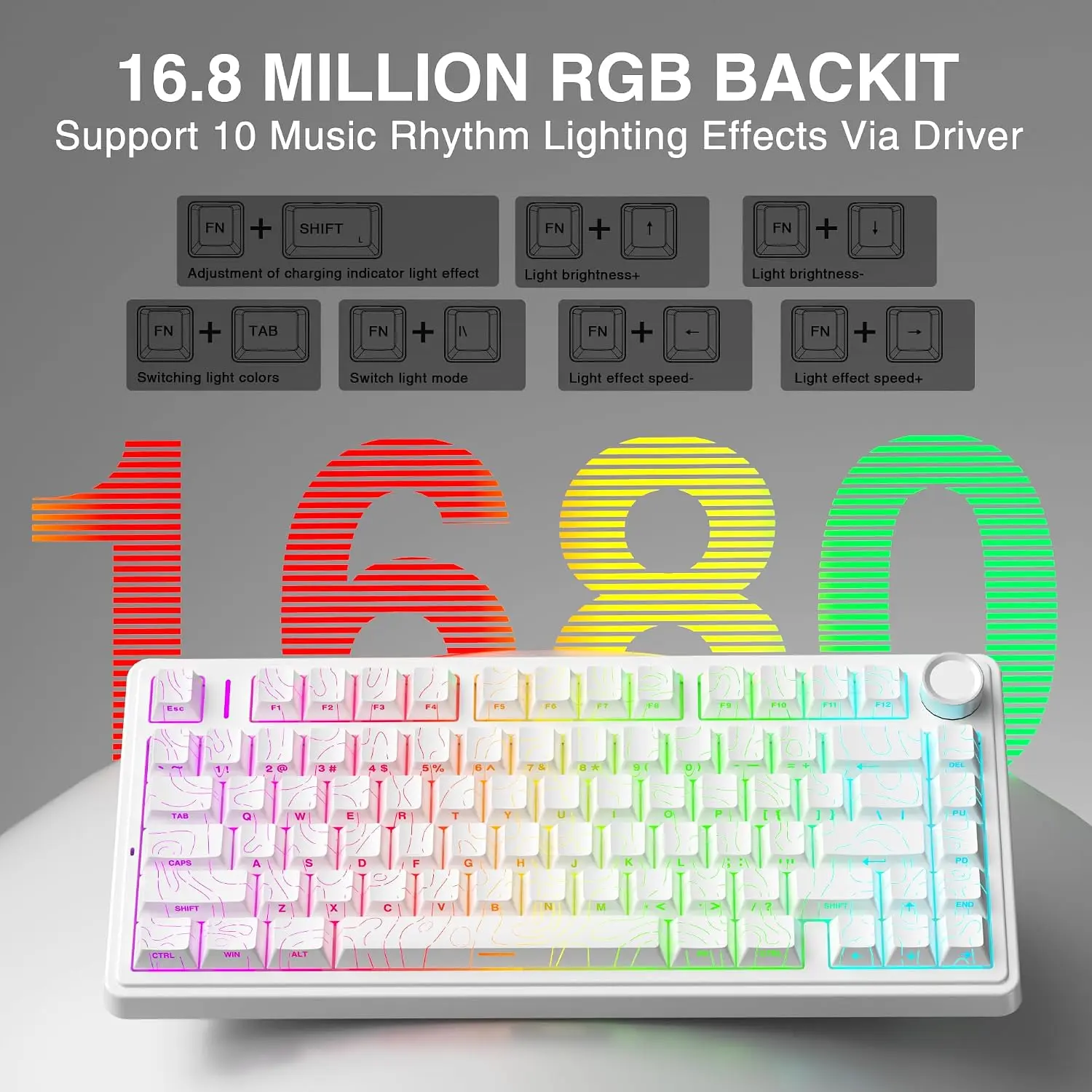 AULA F75 HE Magnetic Keyboard  - Gaming Keyboard No Rgb ulasan dan harga