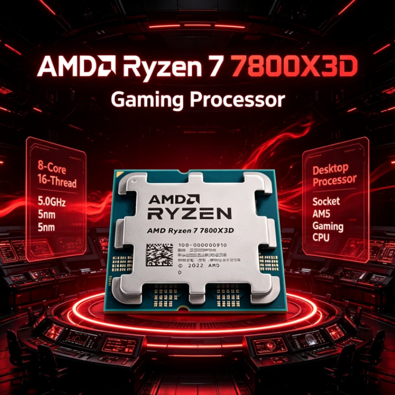 AMD Ryzen 7 R7 7800X3D CPU Pro - Amd Cpu Ryzen 7 ulasan dan harga
