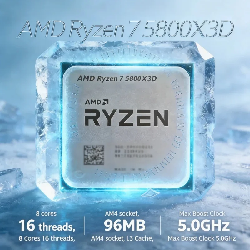AMD Ryzen 7 5800X3D 7nm Zen3 G - Amd Cpu Ryzen 7 ulasan dan harga