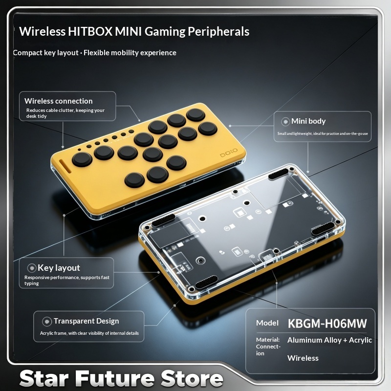 Doio Mechanical Switch Wireles - Gaming Keyboard Mini ulasan dan harga